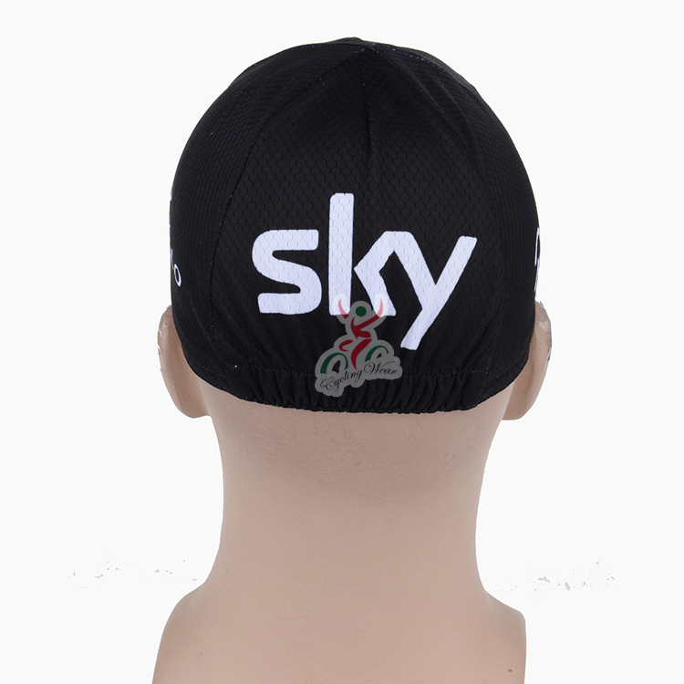 2015 Sky Cappello Ciclismo Nero